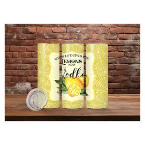 When lives gives you lemons make lemonade Tumbler